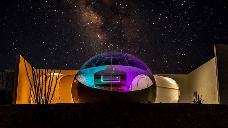 Basecamp Terlingua bubble