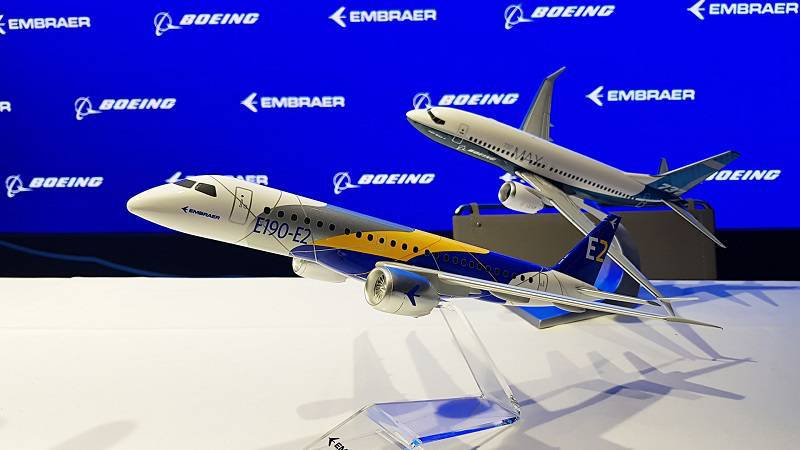 Embraer and Boeing models