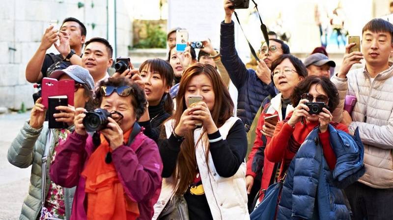 Chinese tourists