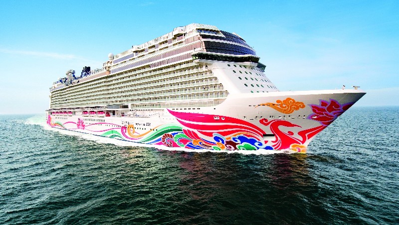 NCL cruise vessel