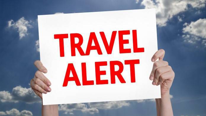 Travel Alert Warning