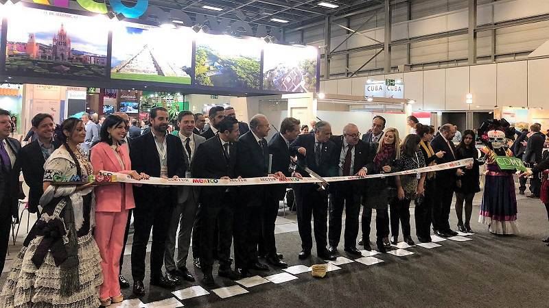 Opening of Mexican stand at ITB Berlin 2019