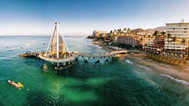 Mexican coastal resort
