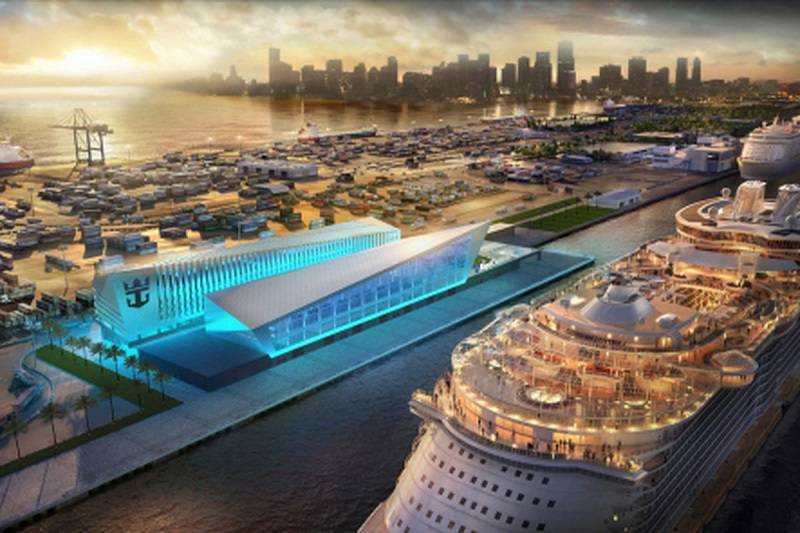 RCCL new terminal at PortMiami