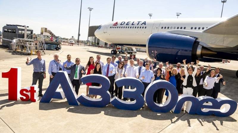 Delta Air Lines Gets First Airbus A330-900 Aircraft