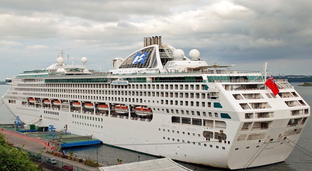 Three Sailors Bobbing Adrift Rescued by Sea Princess Liner