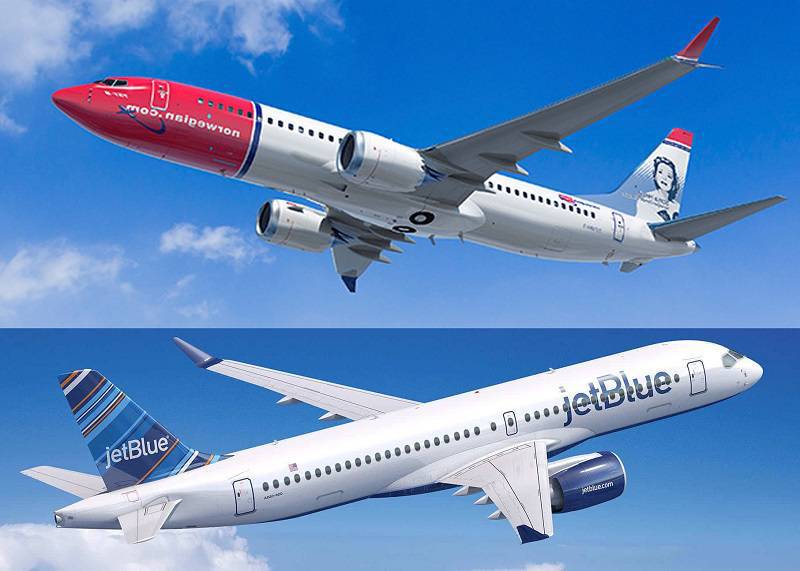 Norwegian JetBlue