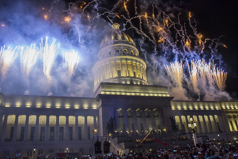 Havana Celebrated its 500th Anniversary with Music, Dance and Fireworks