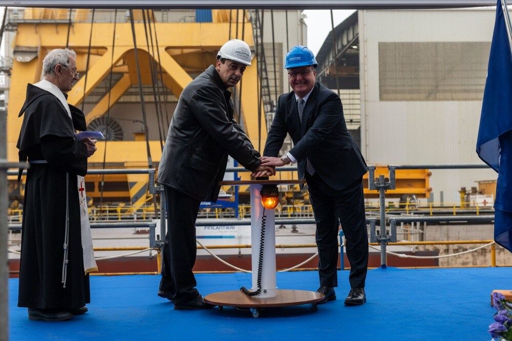 Keel of Holland America’s Ryndam Laid at Fincantieri