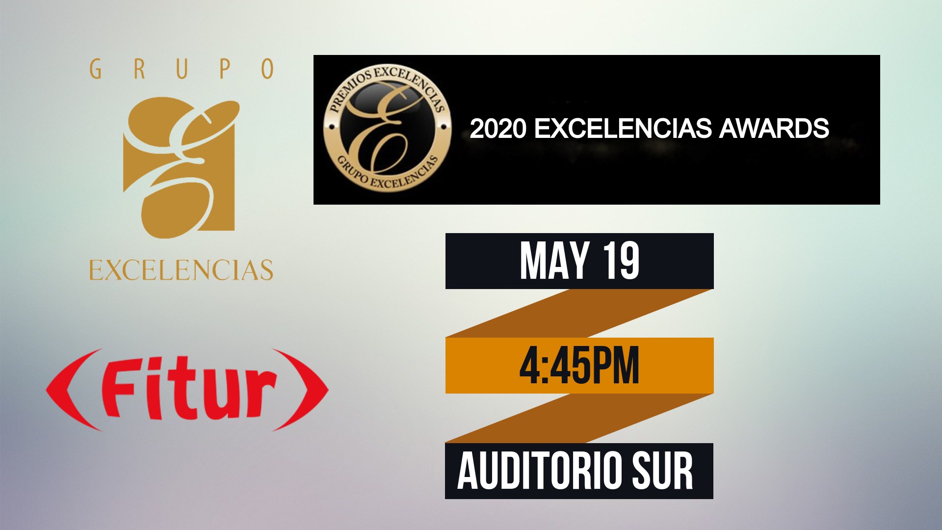 Excelencias Awards 2020 poster