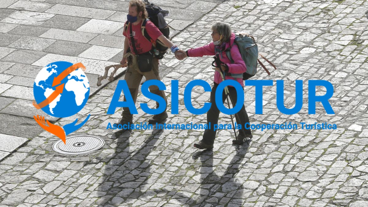 two pilgrims ASICOTUR logo