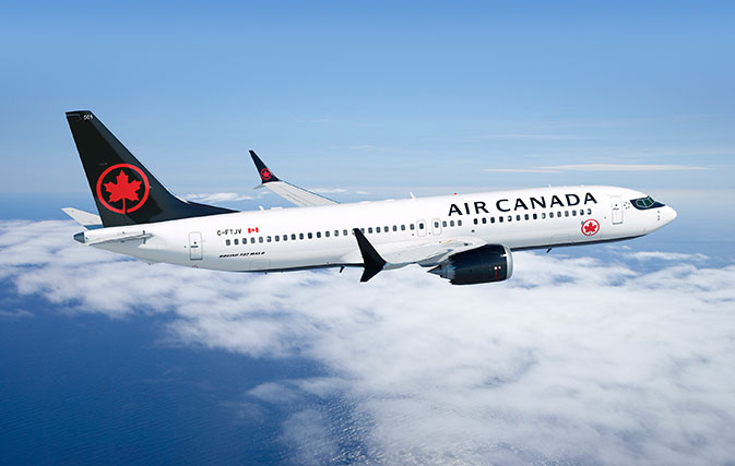 Air Canada airplane