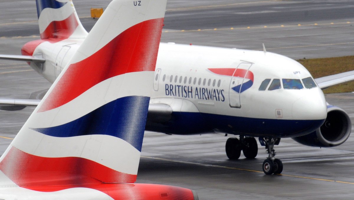 British Airways plane