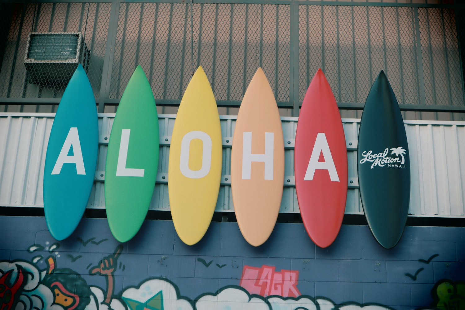 Hawaii, Aloha on surfboards