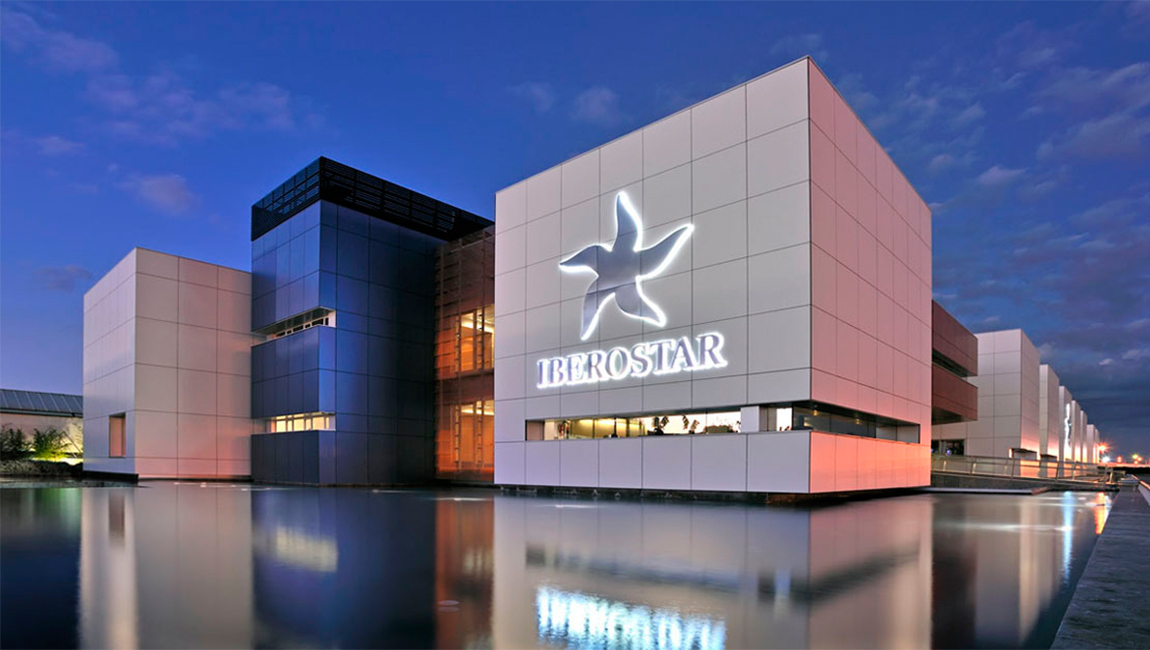Iberostar hotel at night