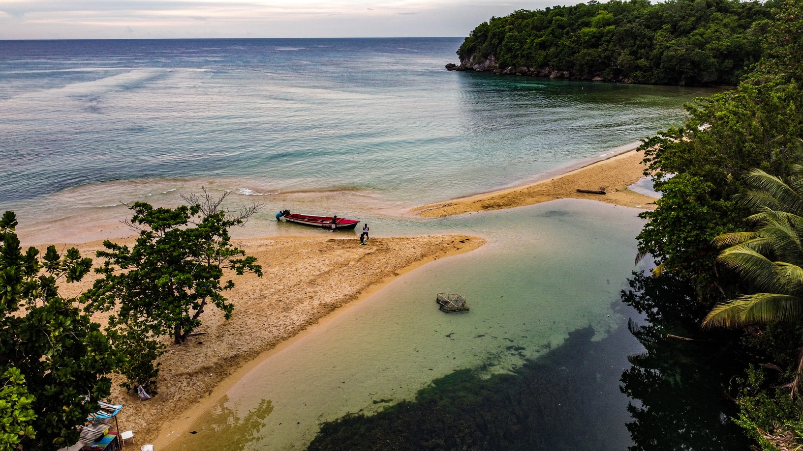 Jamaica, Ocho Rios from above