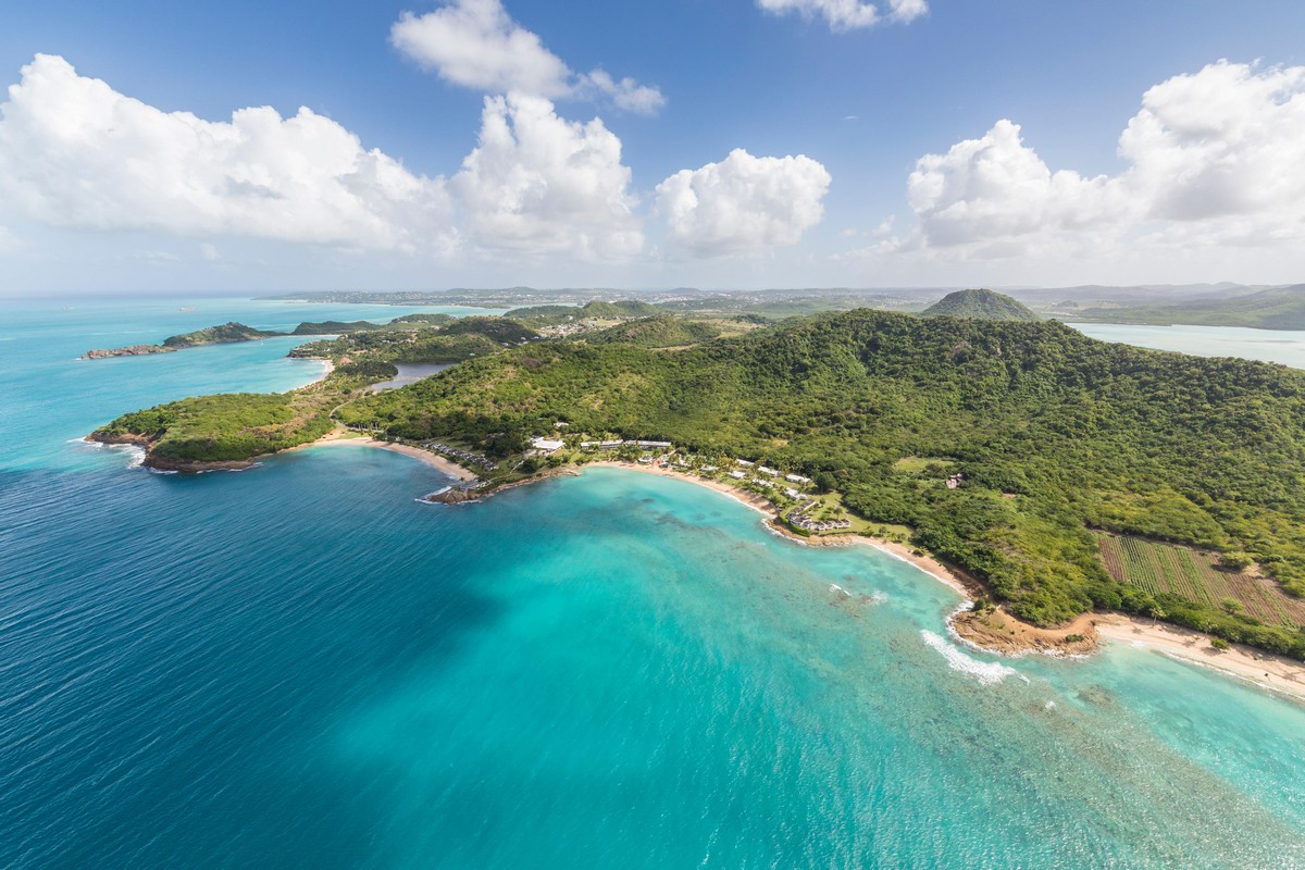 Antigua from the air