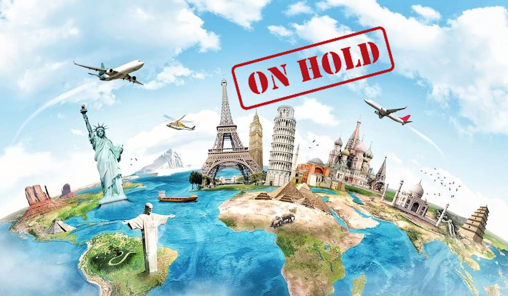 world travel on hold, UNWTO