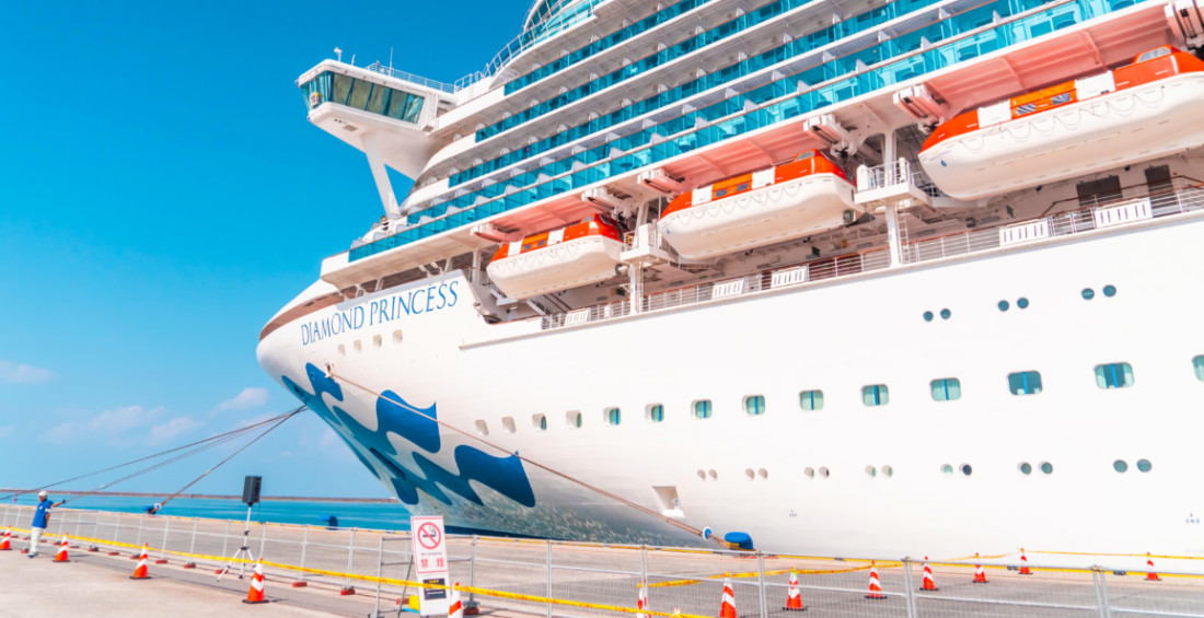 Diamond Princess docked