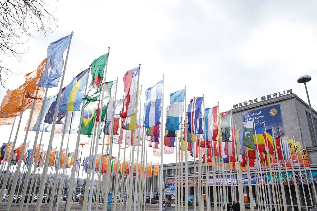 Messe Berlin entrance