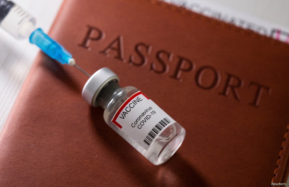 passport and Covid 19 vaccine