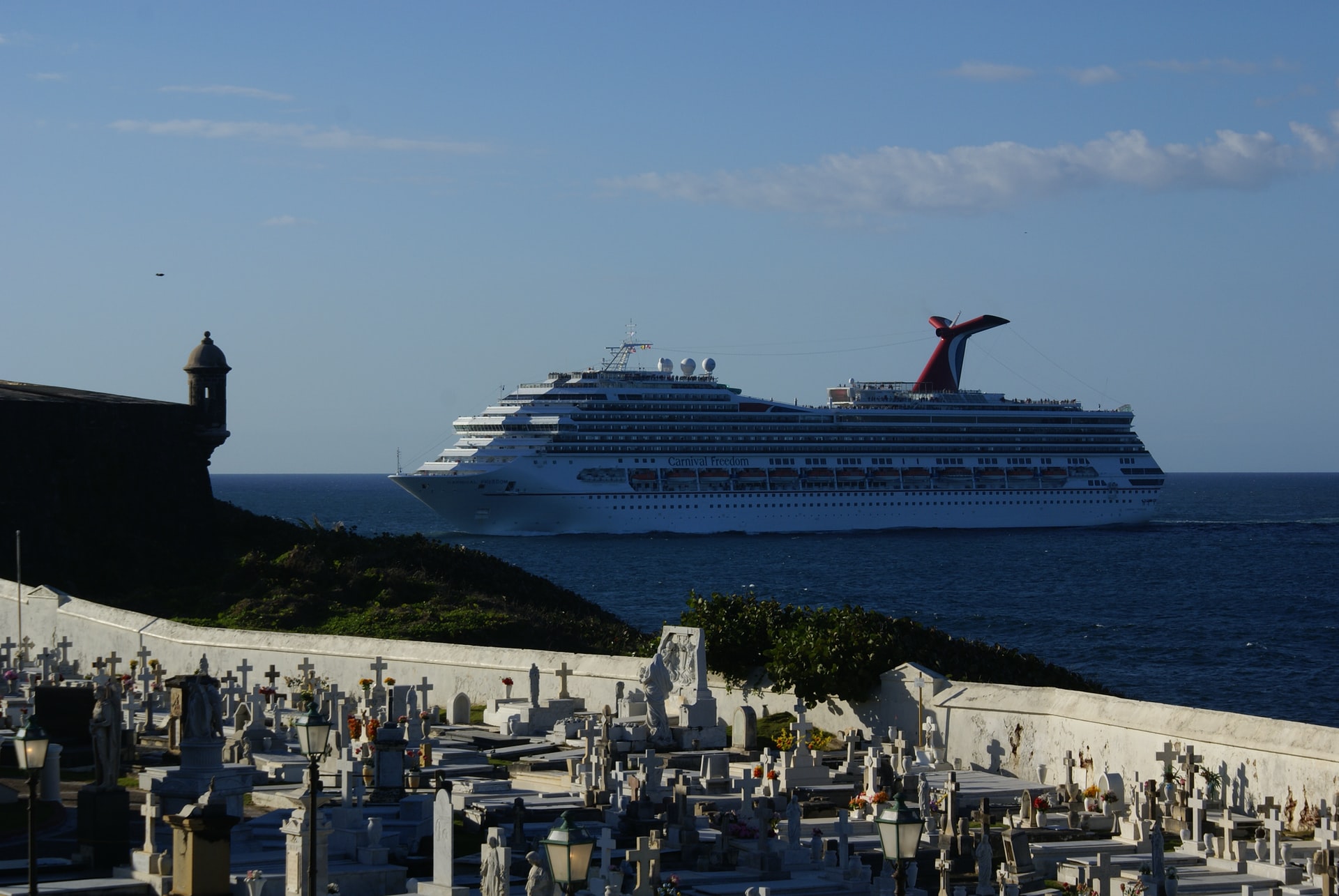 cruise ship in San Juan