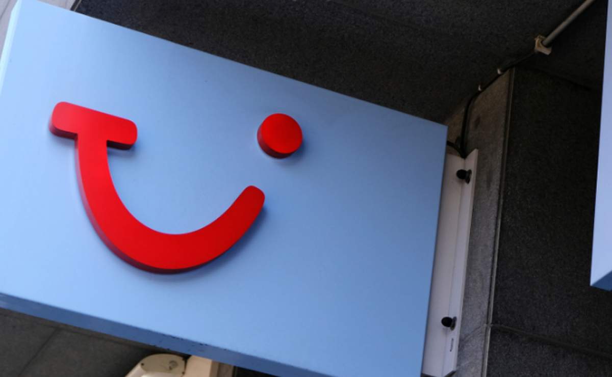 TUI logo in a drawer