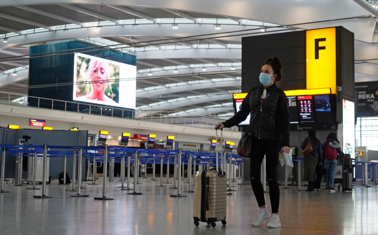 UK bans flights