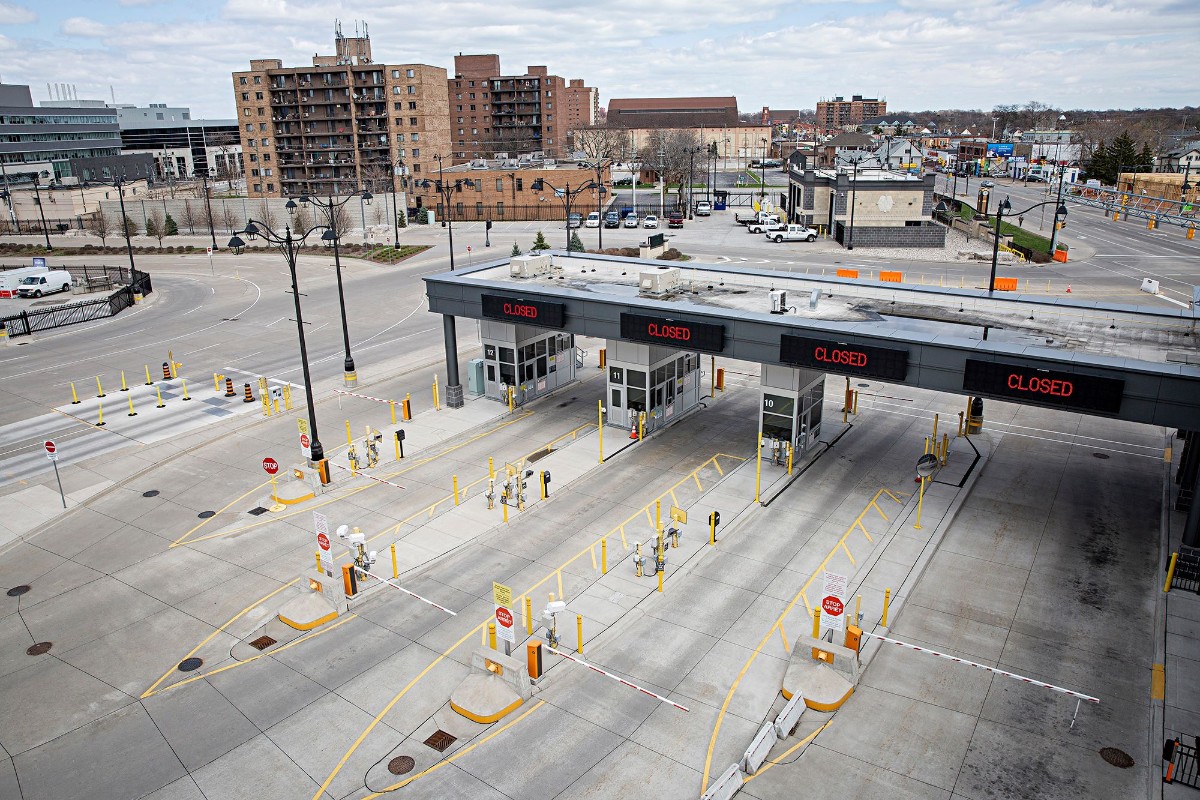 US Canadian border