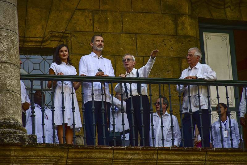 King Felipe in Havana
