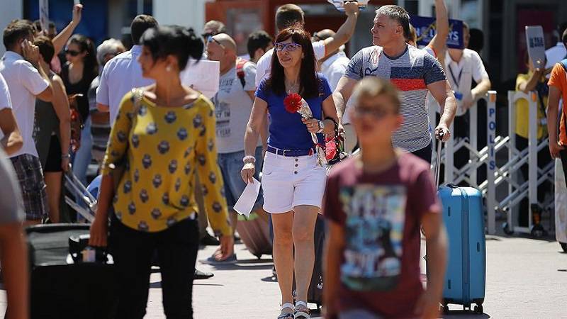 Russian tourists