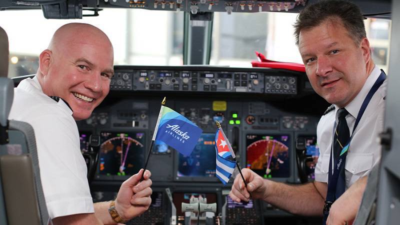 Alaska Airlines Flies from L.A. to Havana
