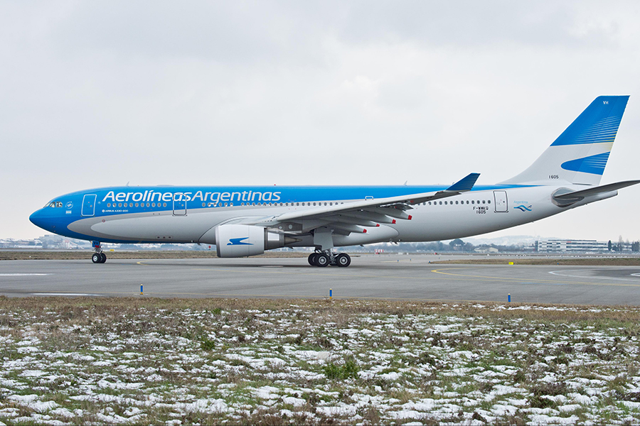 Aerolíneas Argentinas Gets Airbus A330-200 from Aircastle