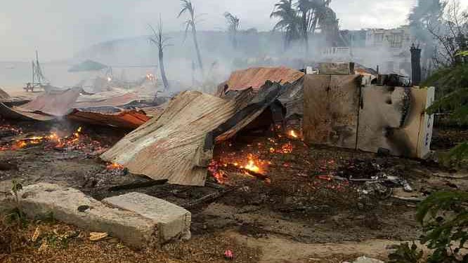 Two Popular Beach Restaurants Burned to Ashes in Anguilla