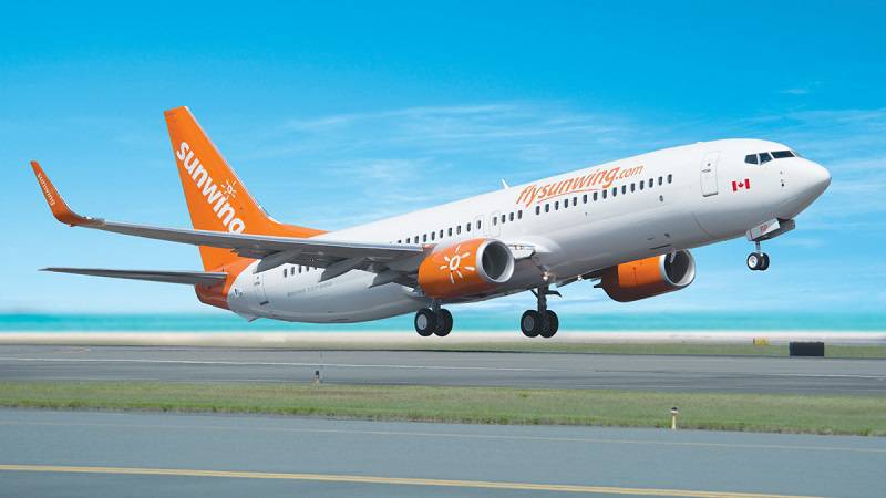 Sunwing to Add Mazatlan-Regina Service in December