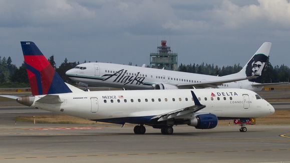 Alaska Air, Delta Part Ways