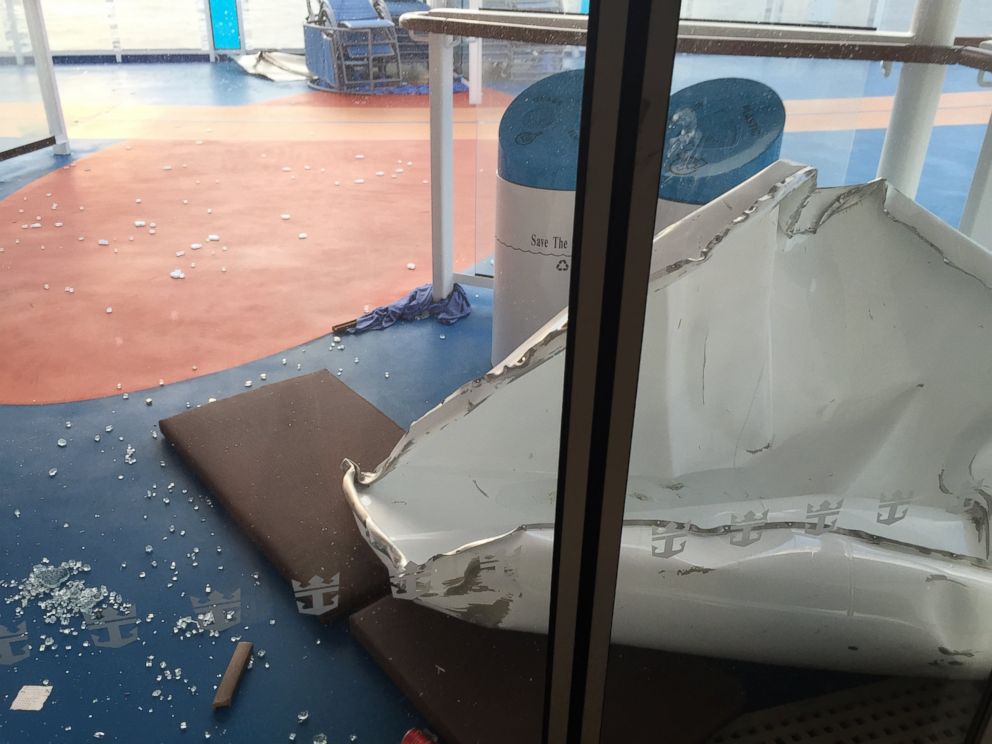 Man Sues Royal Caribbean for Negligence in Storm