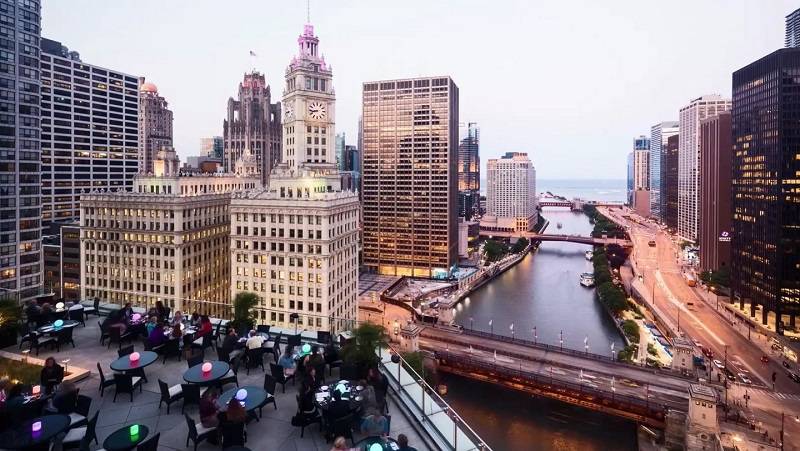 Chicago Posted 55 Million Tourists in 2017