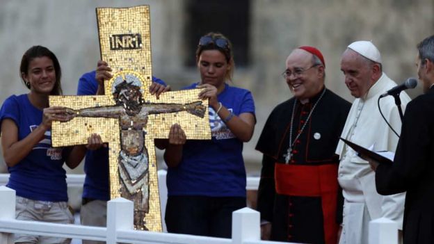 The Holy Father Speaks from the Heart to Young Cubans