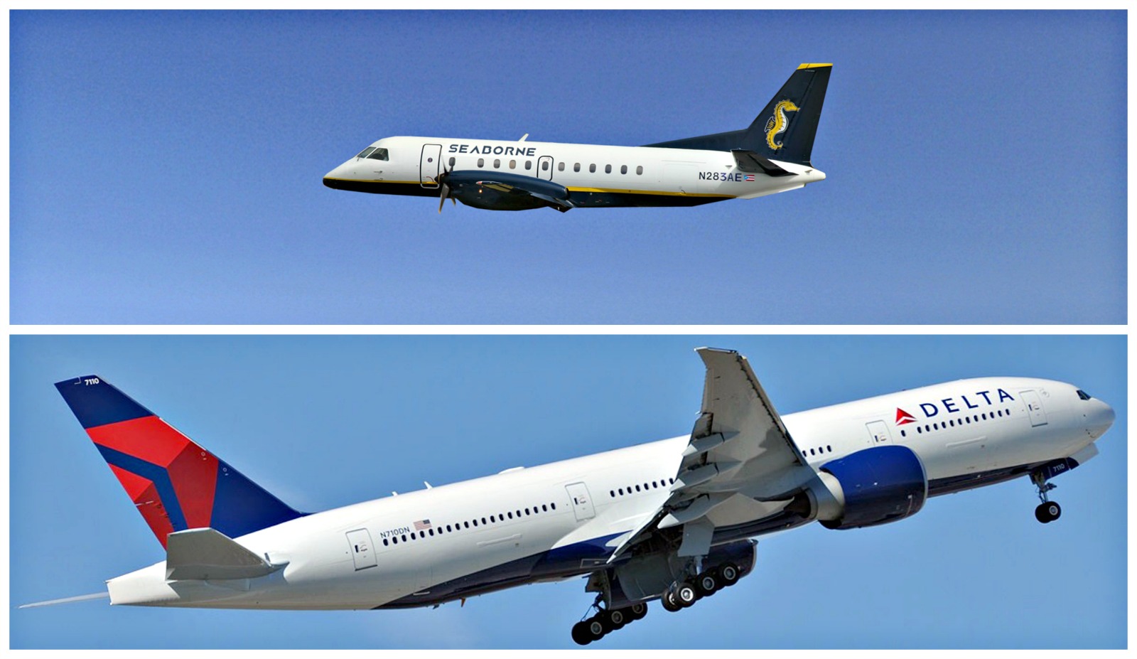 Delta, Seaborne Airlines Expand Codeshare Deal