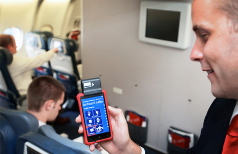 Delta Arms Flight Attendants with In-Flight Phones