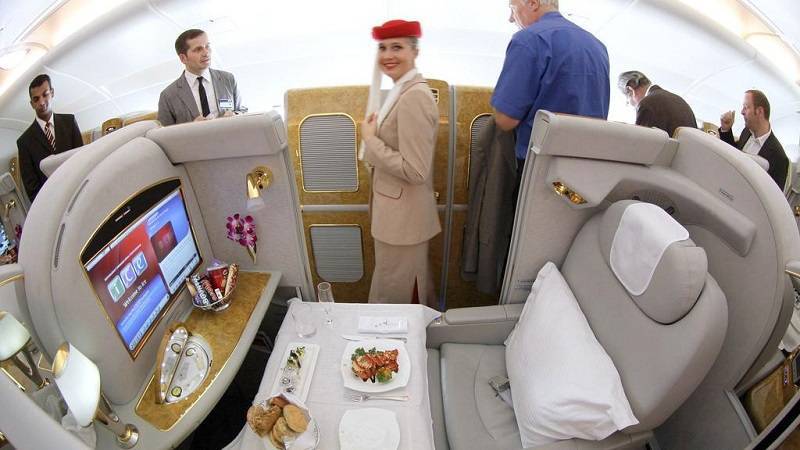 Emirates Shows Off Eye-Popping First-Class Cabin