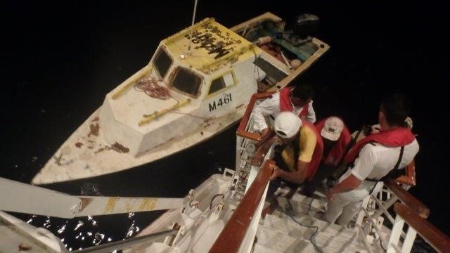 Two Barbados Fishermen Rescued by Carnival Liner