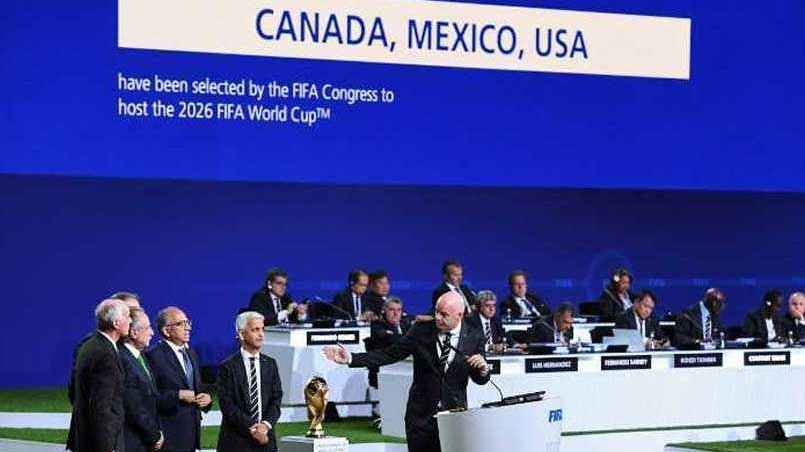 The U.S., Canada and Mexico to Host 2026 World Cup
