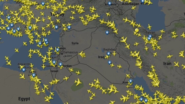 Airlines Warned to Avoid Using Syrian Airspace