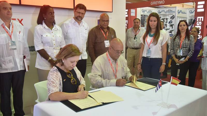 Cuba, Spain Beef Up Trade Deals at FIHAV