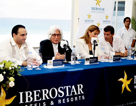 Iberostar, Antonio Banderas Inaugurate Renovated Cancun Hotel