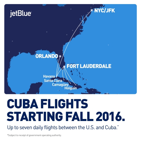 JetBlue to Fly to Havana with Daily Flights from Three U.S. Cities