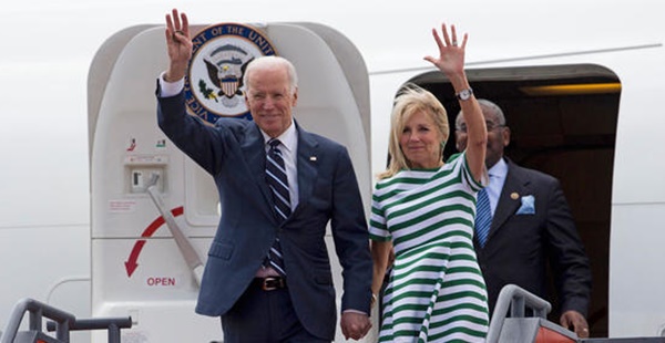 U.S. Vice President Joe Biden Vacationing in the Caribbean