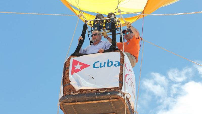 First Hot-Air Balloon in Cuba by the Hand of the Excelencias Group